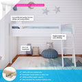 Twin Low Loft Bed