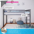 Twin Low Loft Bed