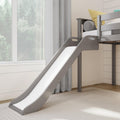 Twin Low Loft Bed With Easy Slide