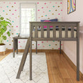 Twin Low Loft Bed With Desk