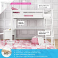 Twin Loft Bed With Desk