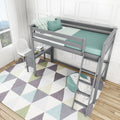 Twin Loft Bed With Desk