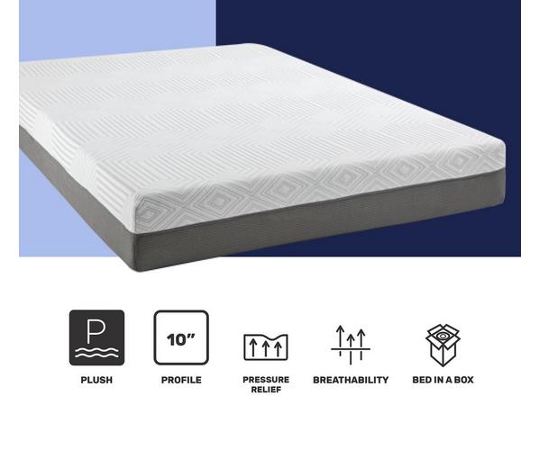 DOUBLE/FULL 10" Medium Memory Foam Mattress